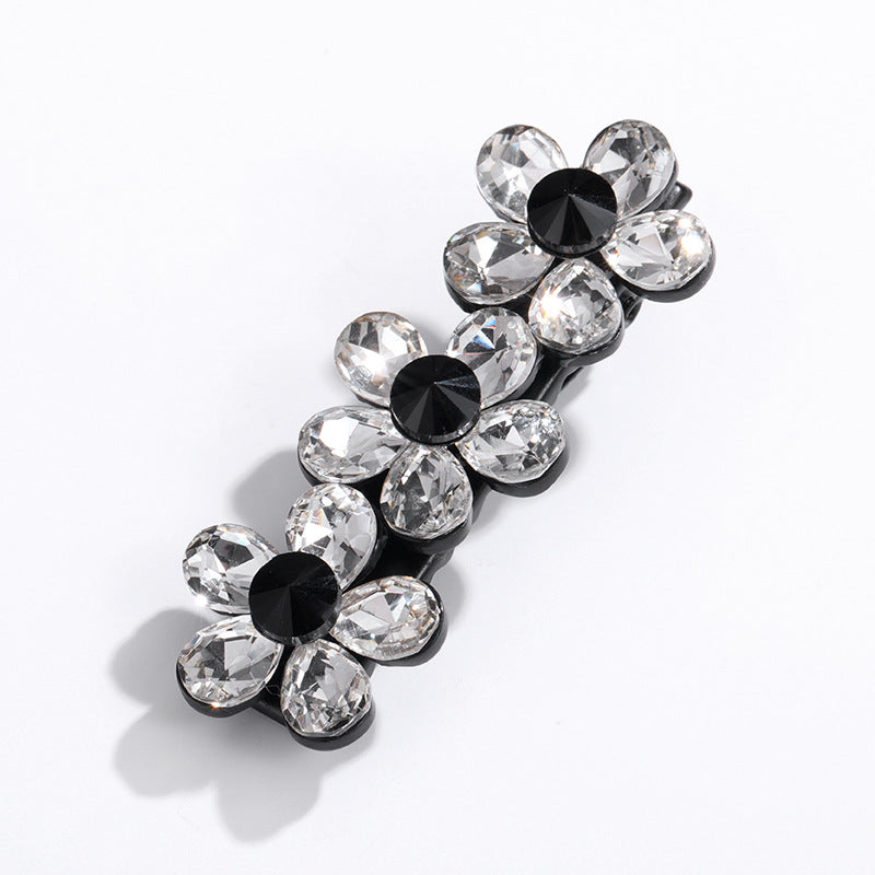 Wholesale Metal Pearl and Diamond Duckbill Clip